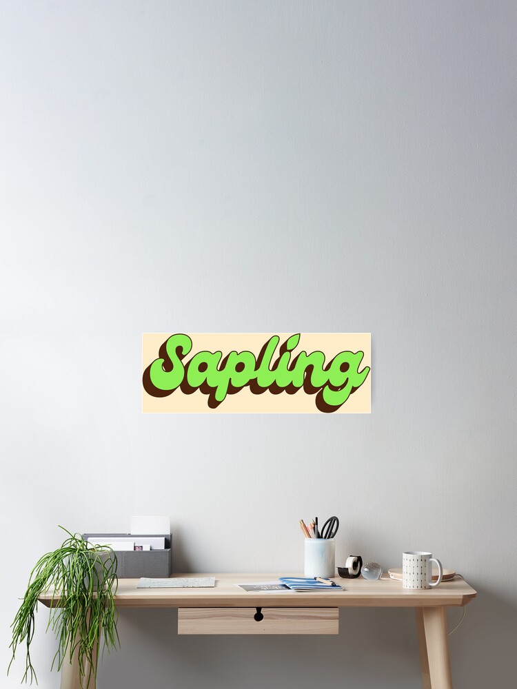 Thumbnail 2 of 3, Poster, Sapling designed and sold by ColorRitual.