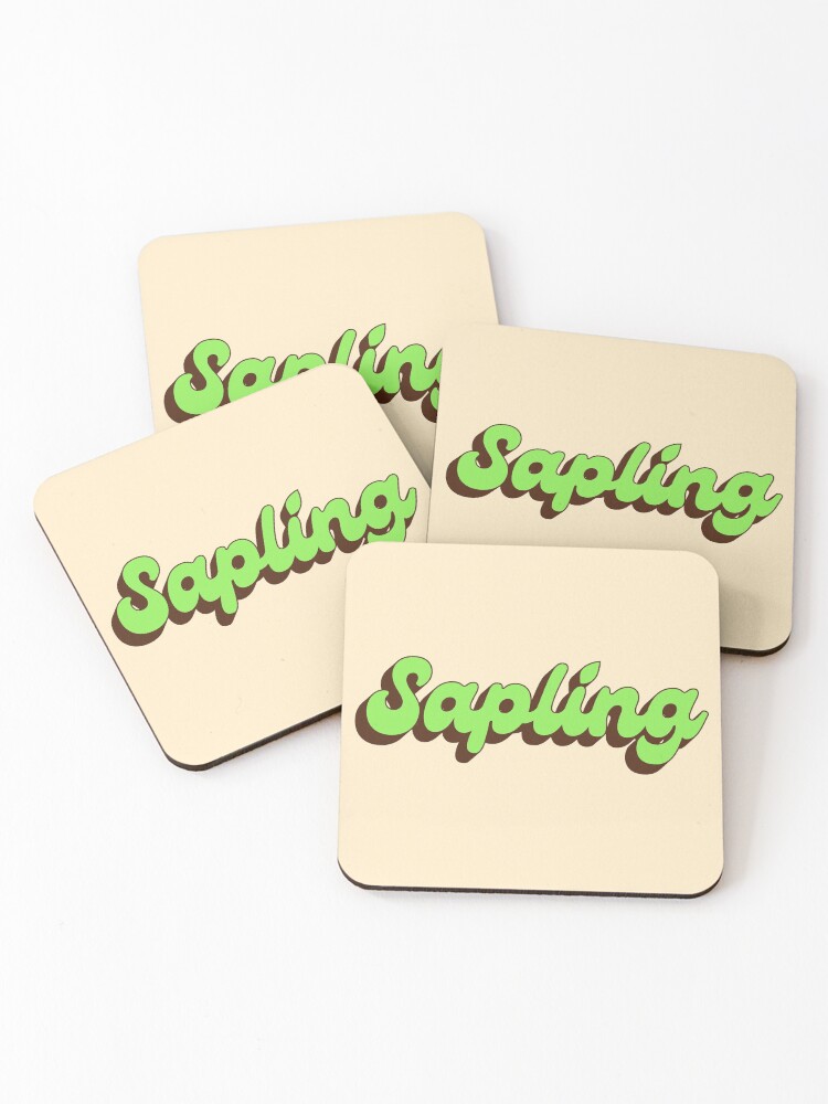 Thumbnail 1 of 5, Coasters (Set of 4), Sapling designed and sold by ColorRitual.