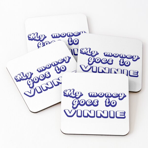 Artikelvorschau, Mein Geld geht an Vinnie lustiges Simp Blue entworfen und verkauft von clewzo.