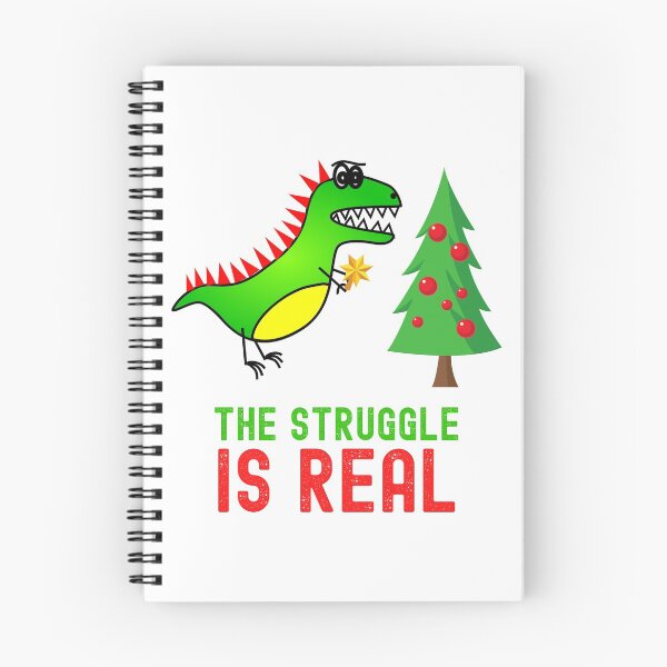 Item preview, Dinosaur Christmas Struggle designed and sold by GoodGirlDesigns.