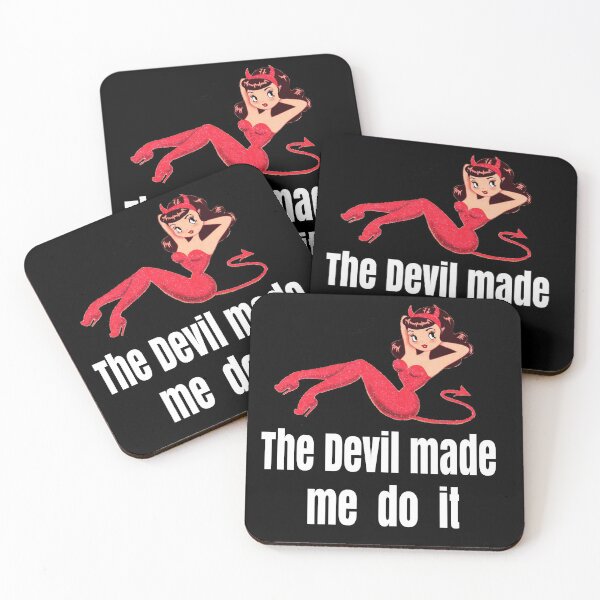 Item preview, The Devil made me do it designed and sold by isilygoodart.
