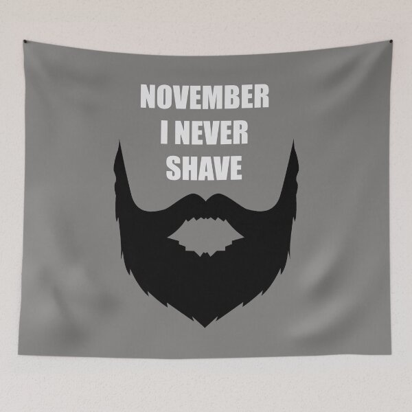 Item preview, November I Never Shave T-Shirts and More designed and sold by Jungleful33.