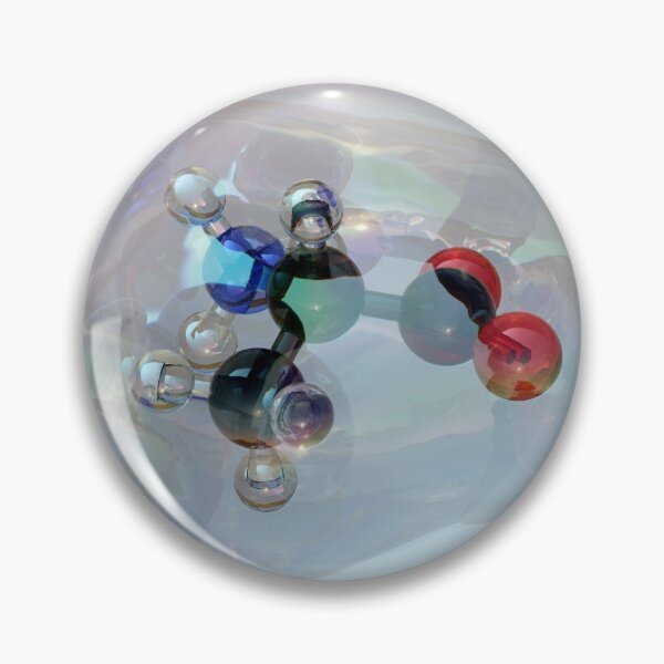 Item preview, Alanine (L-alanine, Ala, A) amino acid molecule. 3D rendering. designed and sold by molekuul.