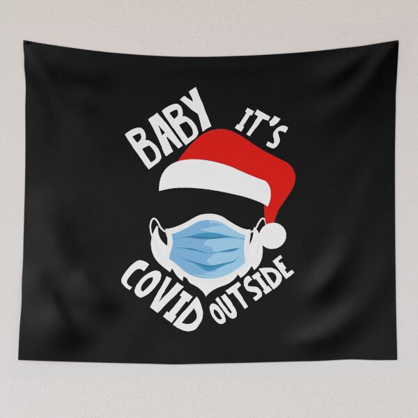 Item preview, BABY IT'S COVID OUTSIDE CHRISTMAS 2020 designed and sold by MugsMe.