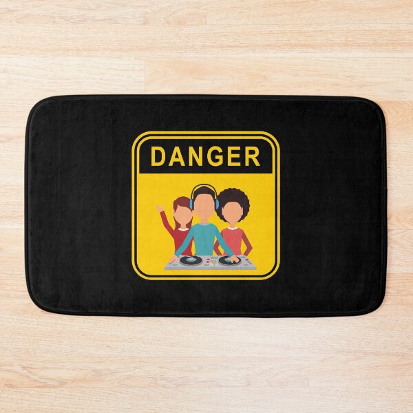 Item preview, DANGER - NO DJs - LOCKDOWN RULES designed and sold by DontKnowMuch.
