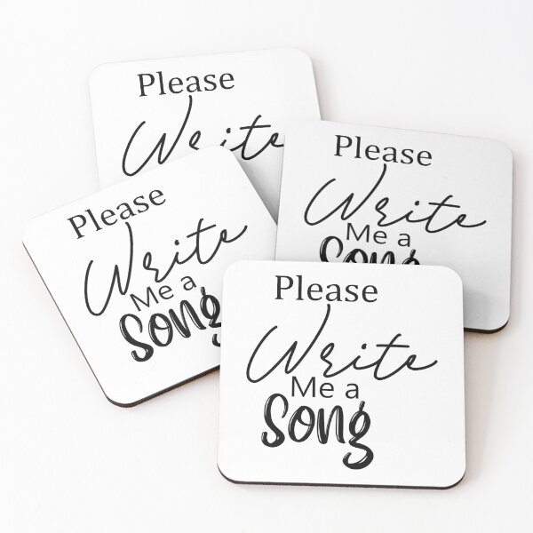 Item preview, Please write me a song - Gift idea  designed and sold by Ay-mane.