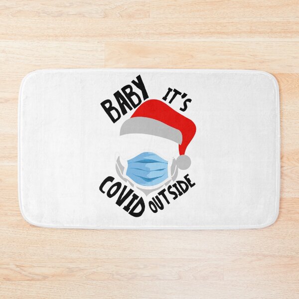 Item preview, BABY IT'S COVID OUTSIDE CHRISTMAS 2020 designed and sold by MugsMe.