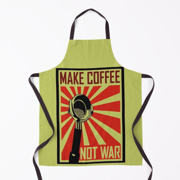 Item preview, MAKE COFFEE NOT WAR COFFEE MAKER  designed and sold by Zakaria daoudi.