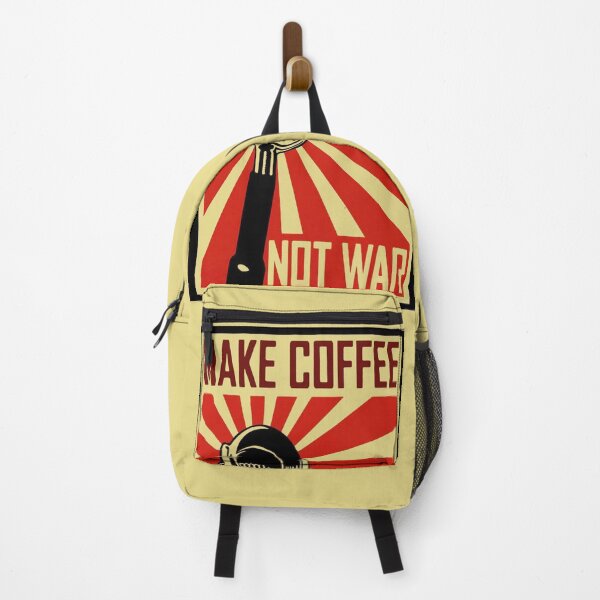 Item preview, MAKE COFFEE NOT WAR COFFEE MAKER  designed and sold by Zakaria daoudi.