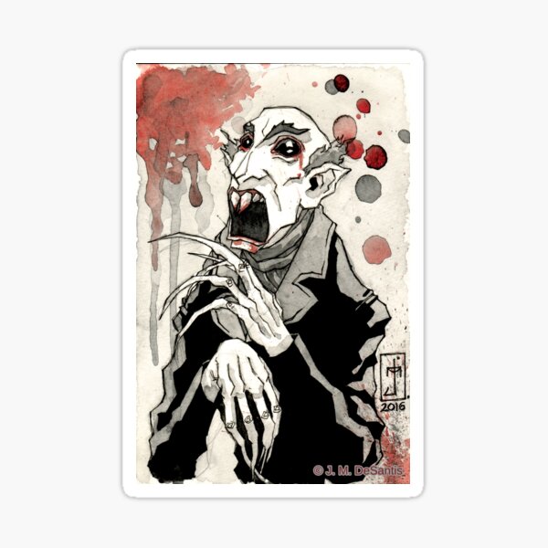 Graf Orlok - Blood Sticker