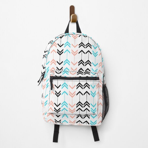 Item preview, Black, Turquoise and Peach Arrows designed and sold by RepMyFlag.