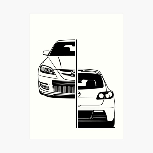 Mazdaspeed Art Prints | Redbubble