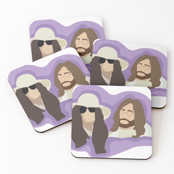 Item preview, John Lennon and Yoko Ono designed and sold by avirgoplanet.