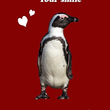 Vorschaubild zum Design Geschenkidee Pinguin your smile von Katja LebenFreude