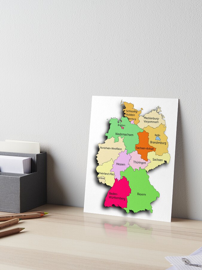 Wood world map Woody Map of the World Art Board Print by Trenddesigns24