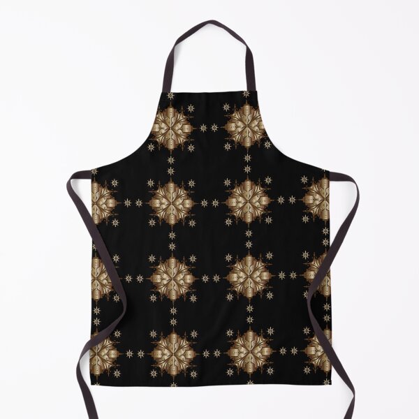 Item preview, abstract decorative gold illustration pattern designed and sold by ErhanArt.