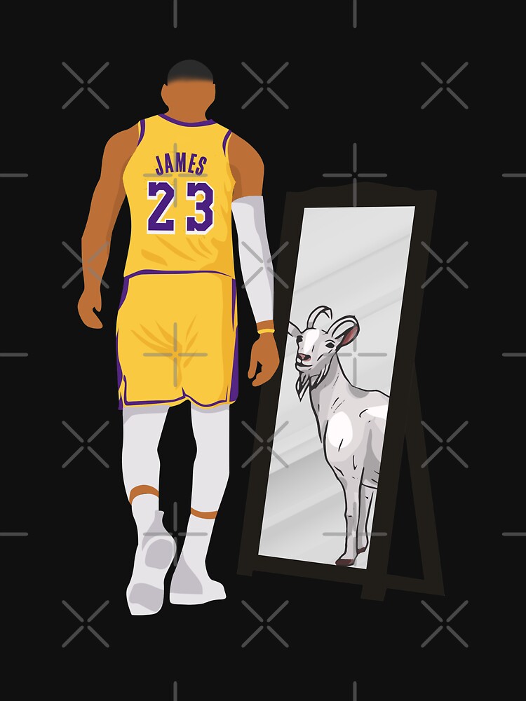 T-shirt Champions de Basket King Lebron 23 Cartoon Basket