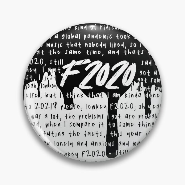 Item preview, "F2020" Lyric Poster, Avenue Beat designed and sold by maggikarp.