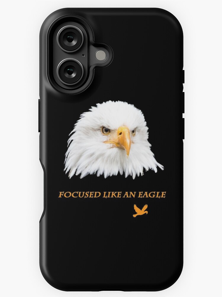 Thumbnail 1 von 4, iPhone-Hülle, Geschenkidee Weißkopfseeadler fokussiert wie ein Adler designt und verkauft von Igelchen.