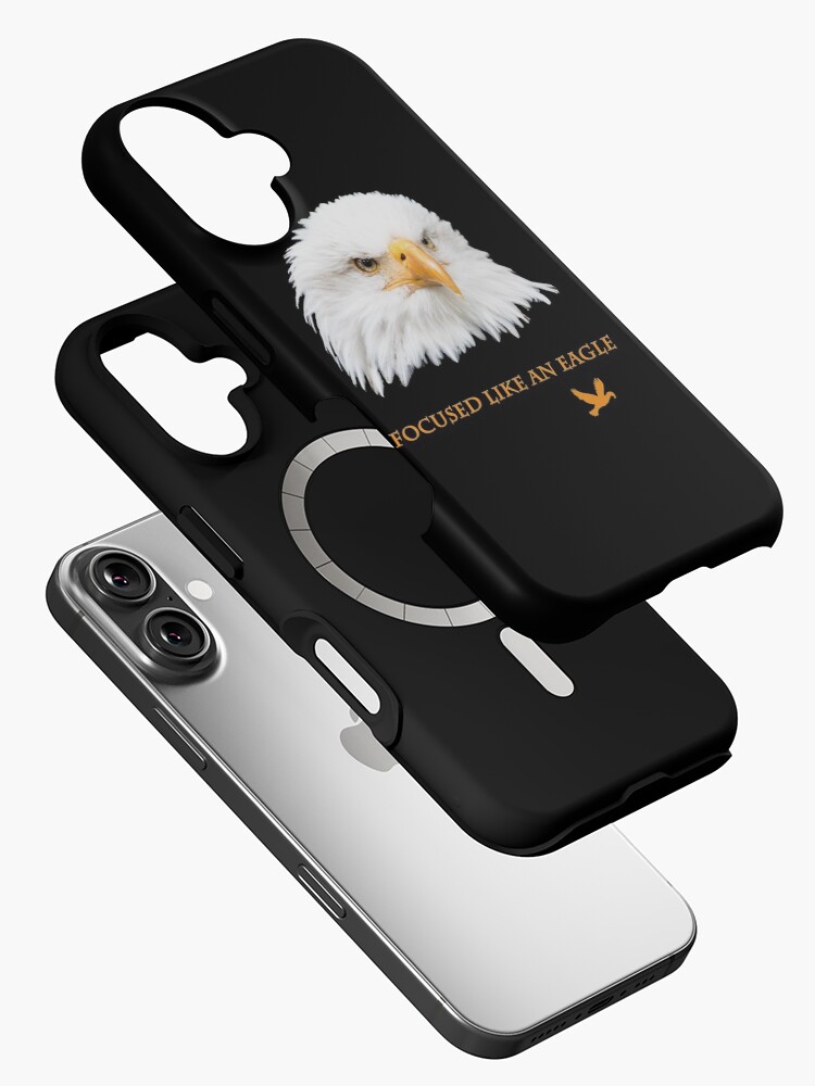 Thumbnail 2 von 4, iPhone-Hülle, Geschenkidee Weißkopfseeadler fokussiert wie ein Adler designt und verkauft von Igelchen.