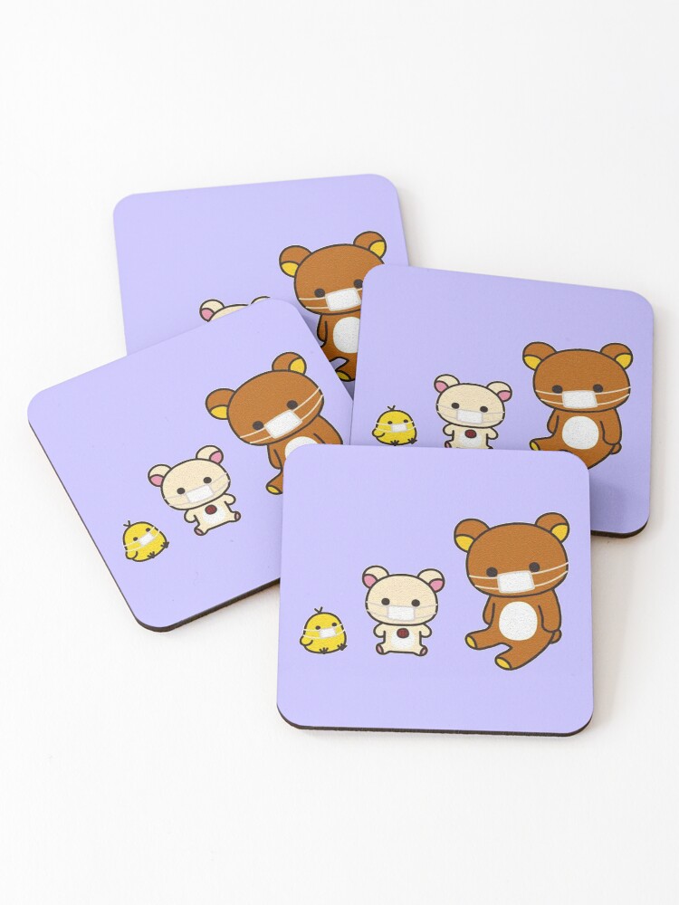 Hello Kitty and Friends Character Set of 4 Coasters