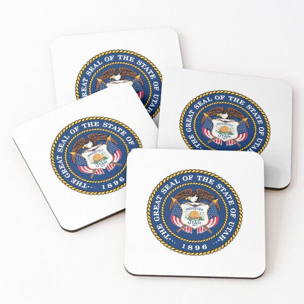 Item preview, The Great Seal of the State of Utah 1896 designed and sold by TheGreekGuy.