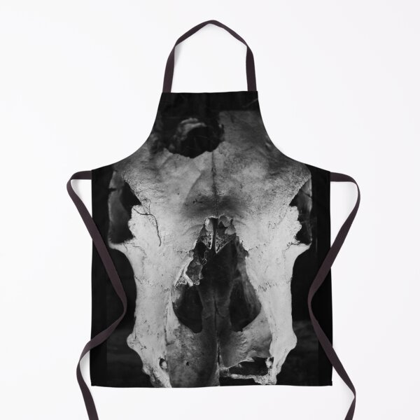 Item preview, Animal skull black and white photography high contrast designed and sold by MonoKomatic.