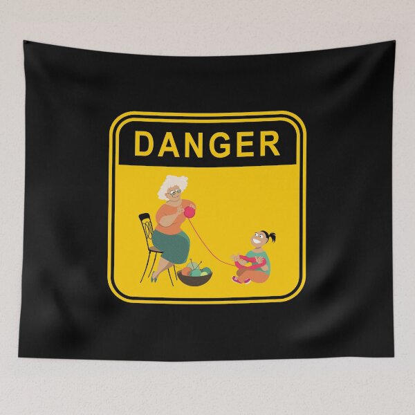 Item preview, DANGER - NO GRANDMAS - LOCKDOWN RULES designed and sold by DontKnowMuch.