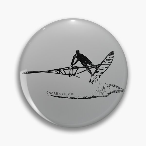 Item preview, Windsurfing Freestyle Jump Shaka, Cabarete DR, República Dominicana designed and sold by frenchsalsa.