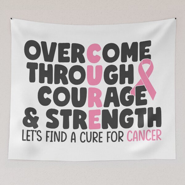Item preview, Overcome through courage and strength designed and sold by zenpatterns.