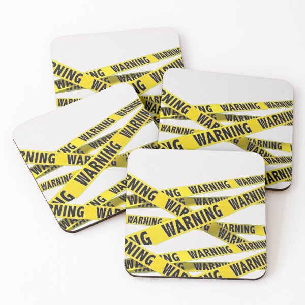 Item preview, WARNING DANGER YELLOW TAPE  designed and sold by Zakaria daoudi.