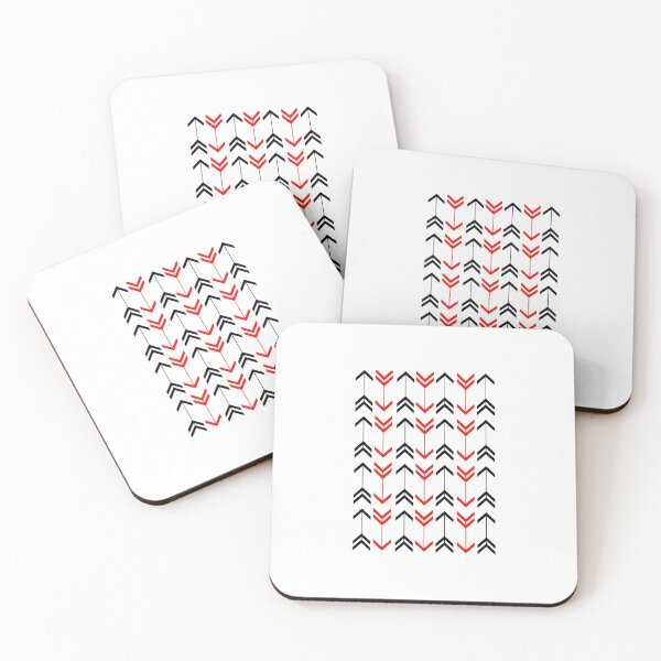 Item preview, Black and Red Arrows  designed and sold by RepMyFlag.
