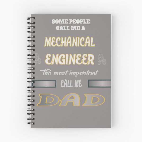 Item preview, Some People Call Me A Mechanical Engineer, Most Important call me DAD designed and sold by Personal-Tee.