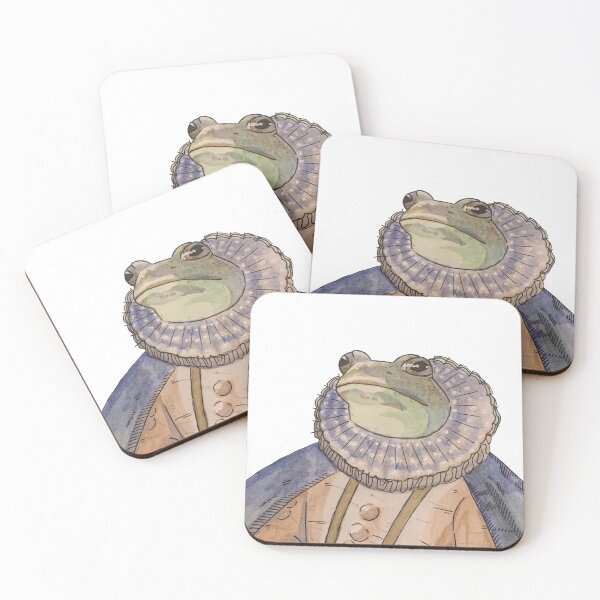 Item preview, sir froggington // watercolor designed and sold by elenaalmond.