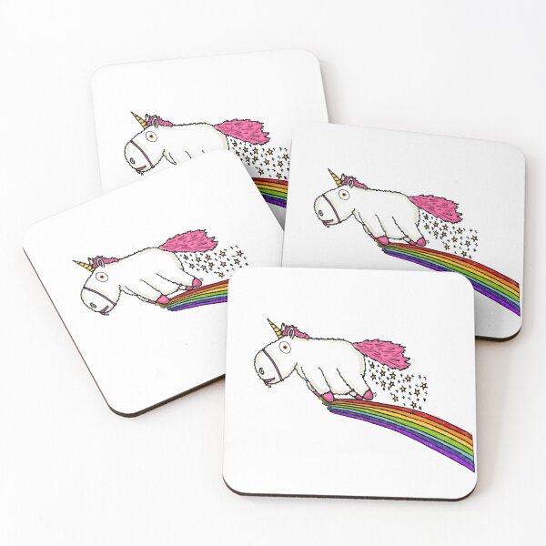Item preview, fluffy unicorn designed and sold by isilygoodart.