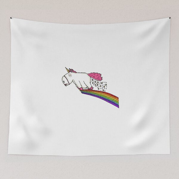 Item preview, fluffy unicorn designed and sold by isilygoodart.