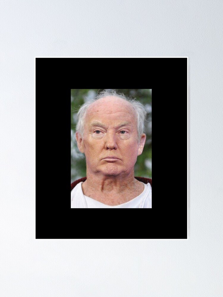 Poster « Chauve Trump sans maquillage Trump sans spray Tan Trump sans perruque Photo de