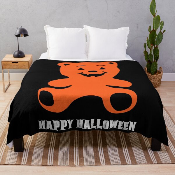 Item preview, Pumpkin Teddy Bear - Black designed and sold by AJ-DesignCo.