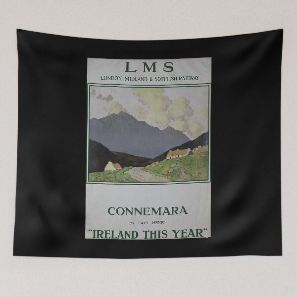 Item preview, Connemara retro poster designed and sold by CorasPosters.