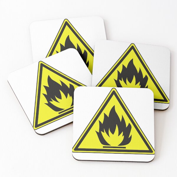 Item preview, Fire hazard symbol designed and sold by Aura __Print.