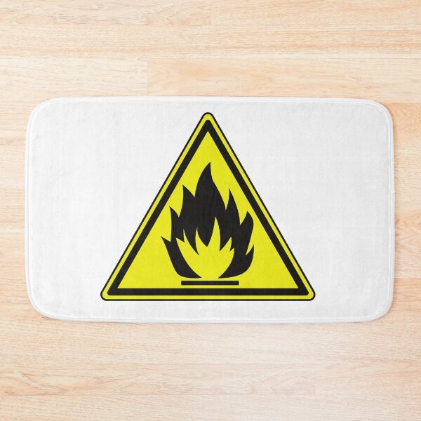 Item preview, Fire hazard symbol designed and sold by Aura __Print.