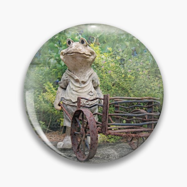 Item preview, Froggy with Garden Cart designed and sold by KbytesOfJax Outdoor and Nature.