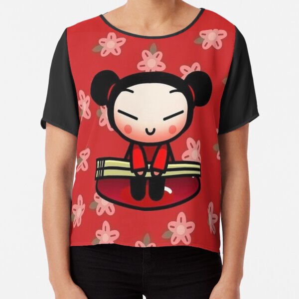 redbubble chiffon top