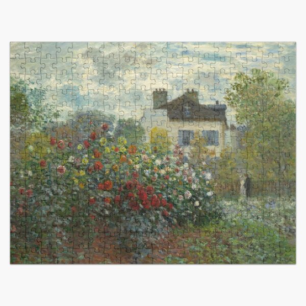 Artikel-Vorschau von Claude Monet Eine Ecke des Gartens mit Dahlien, designt und verkauft von podartist.