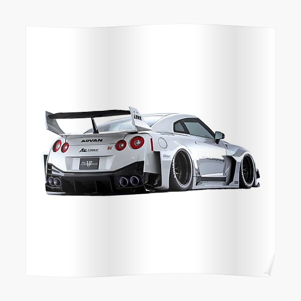 Liberty Walk Gtr Posters Redbubble