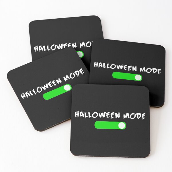 Item preview, Halloween mode on toggle design - scary halloween typography designed and sold by Deegital18.