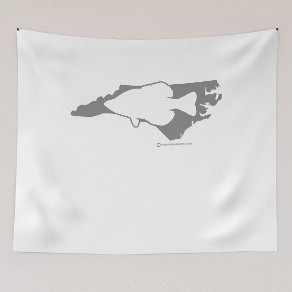 Item preview, north carolina crappie silhouette designed and sold by baingraphics.