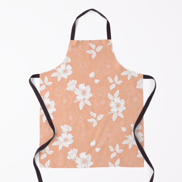 Item preview, Peachy flower pattern for summer designed and sold by Katbydesign.