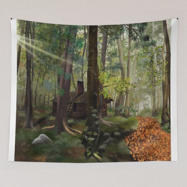 Item preview, Cottage In The Woods designed and sold by KeeganCreations.