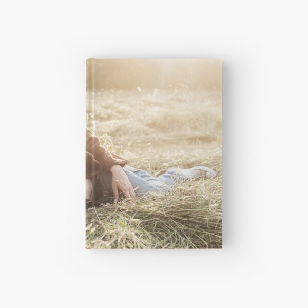Man posing in nature #1 Hardcover Journal